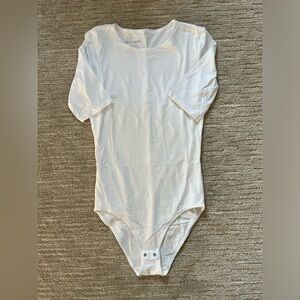 NWOT | Everlane The Short-Sleeve Crew Neck Bodysuit | XS